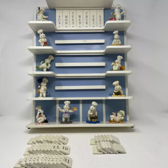 PILLSBURY DOUGHBOY PERPETUAL Calendar 45 tiles all figures Danbury Mint