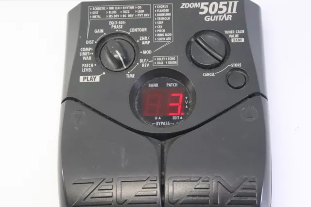Zoom 505II Guirar Compact Effect Pedal Made in Japan Great Condition