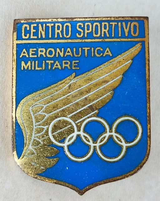 DISTINTIVO CENTRO SPORTIVO Aeronautica Militare Aereo Aviazione Johnson