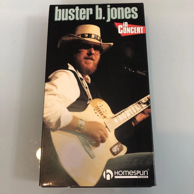 BUSTER B. JONES In Concert VHS s1 £34.89 - PicClick UK