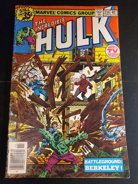 Incredible Hulk 234,  Marvel Comics,  Newsstand, 1st App of Quasar