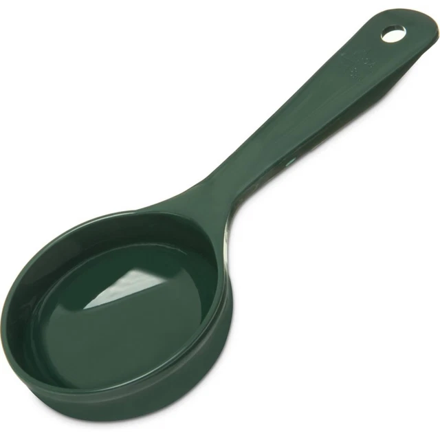 Carlisle 492808 Measure Miser 4 Oz Forest Green Portion Control Spoon