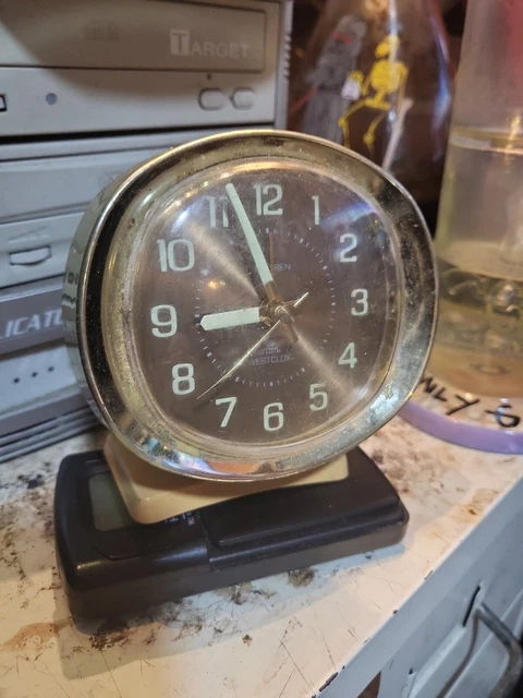 Vintage Baby Ben Westclox Mechanical Wind Up Alarm Clock Vintage Scotland