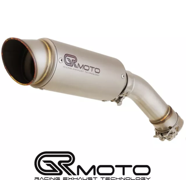 Titanium Exhaust Slip on 51mm 2" GRmoto T3 (link pipe not included)