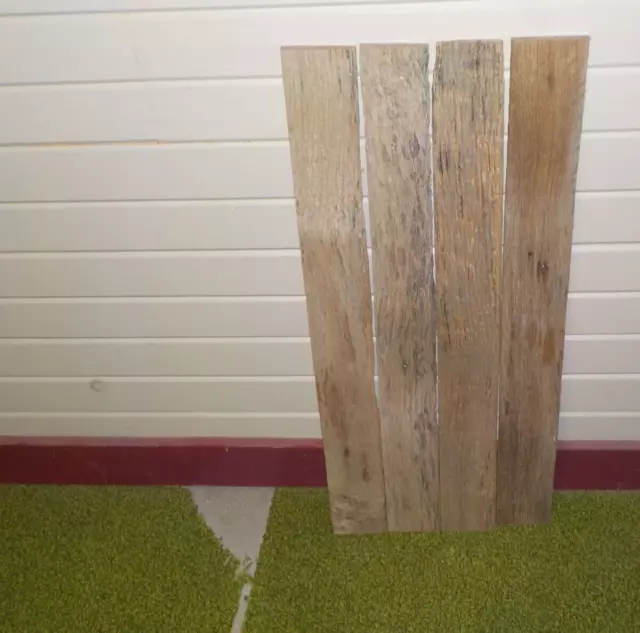 Reclaimed Weathered Wood Old Barn Board Wood Lumber Rustic Decor Crafts #5 2