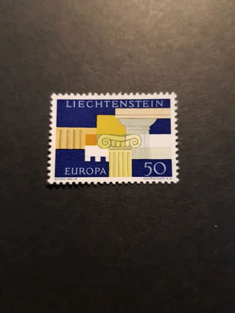 Briefmarke Europa Cept Liechtenstein N°381 Neu Luxus MNH 1963