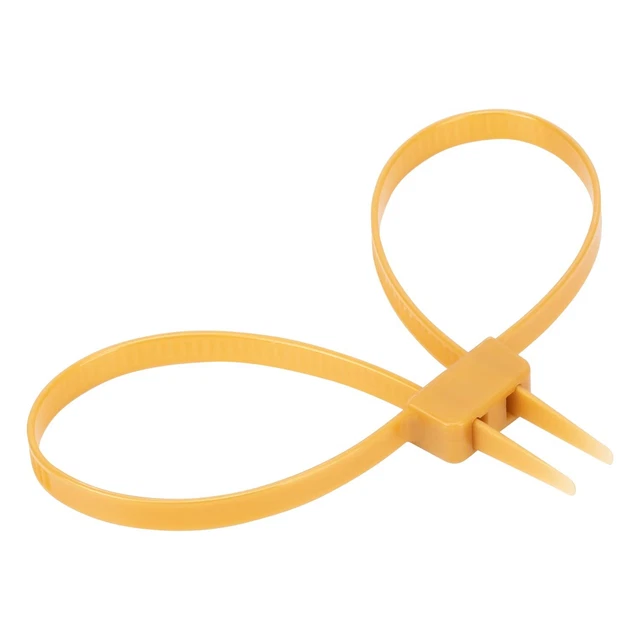 Flex Cuffs Heavy Duty Nylon Double Flex Zip Tie Handcuffs 10 PCS Double Locking