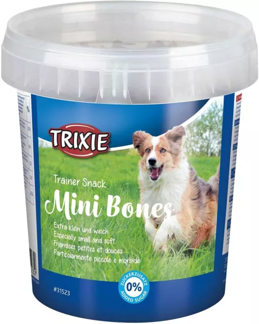 Trixie Bote Snack Entrenamiento perro 500 gr Mini Bones pollo,ternera,ave corral