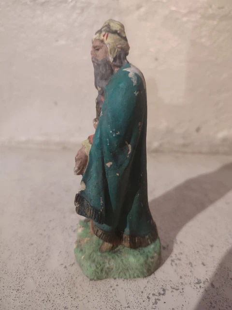 Crèche Nuit de Lumière - Santon Roi Mage Melchior | La Boutique des Chrétiens