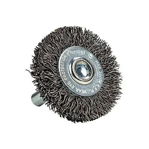 72251 Wire Wheel Brush Coarse Crimped With 1/4" Hex Shank 11