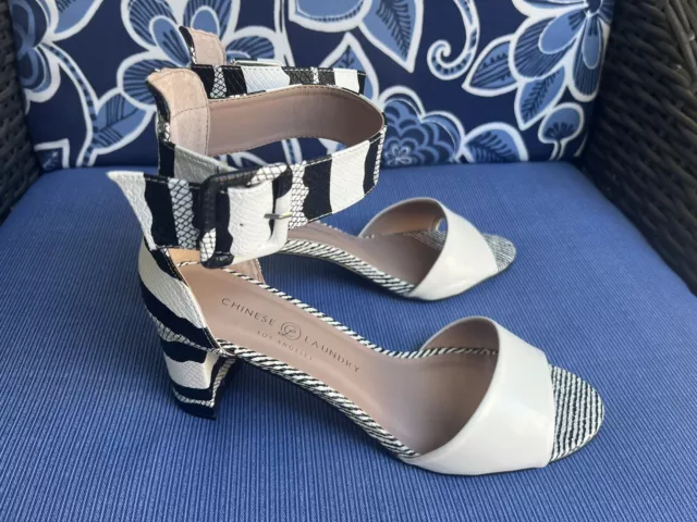 Cl by Chinese Laundry NEW Jody Block Heel Sandals Women's Shoes Size 9.5 NWOB