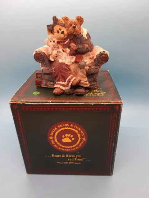 "Boyds Bears and Friends CB9411 ""Mama & PayPal McNew Bear mit Baby Bundles"