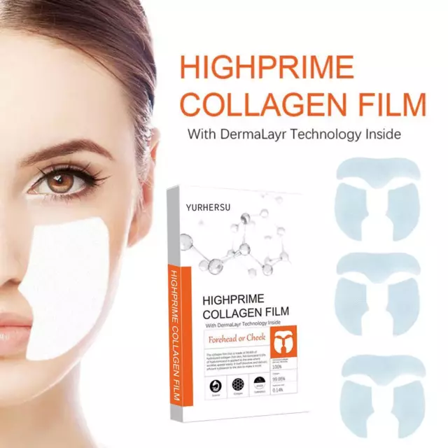 Collagen Film Face Mask, Collagen Soluble Film For Face Lot N5