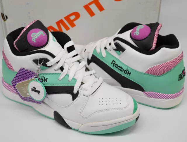 Reebok pump blanco sales