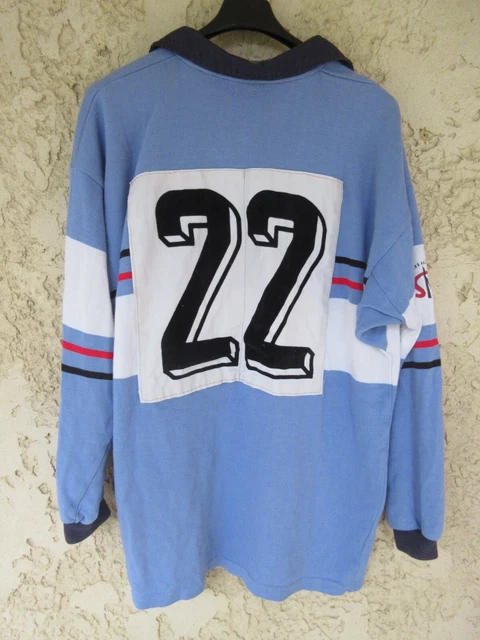 MAILLOT RUGBY A.S BEZIERS Proact #2 Suez Jersey Vintage Shirt - XXL EUR 84,90 - FR