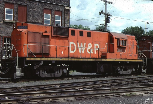 DW&P Alco RS11 Kodachrome original Kodak Slide