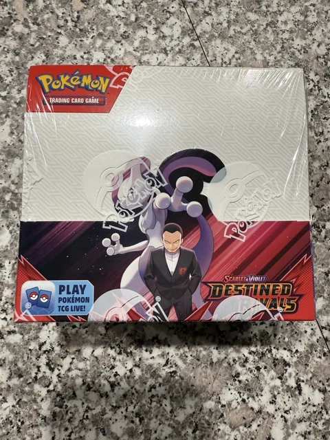 pokemon tcg sv10 destined rivals booster display box Scarlet & Violet Its the perfect product for collectors and players looking to delve into the strategic and visual depth of the Pokmon TCG universe Pokemon Sv10 Destined Rivals Booster