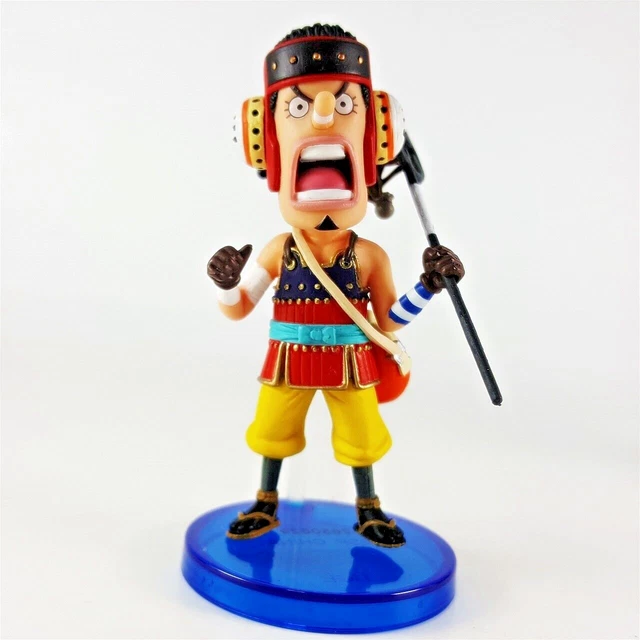 Banpresto One Piece World Collectable Log Stories – Usopp Pirates, Figura 7 Cm, Multicolore, Collezione Ufficiale