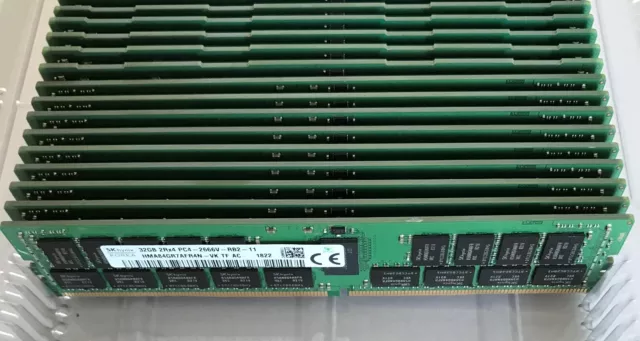 32GB PC4 DDR4-2666MHz 2Rx4 ECC Reg Serveur Mémoire