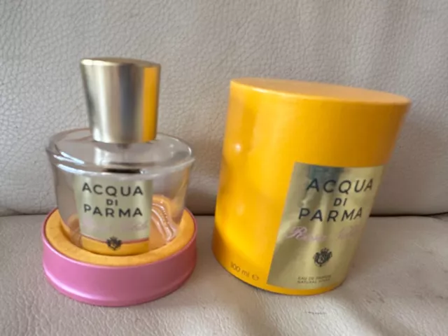 Empty Bottle Of Acqua Di Parma Rosa Eau De Parfum- Boxed-100 Ml