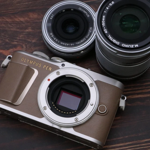 【OLYMPUS】PEN E-PL10 + 14-42mm + 40-150mm Amazon Canada: Pen E-PL10 Black Camera Body with Black M.Zuiko