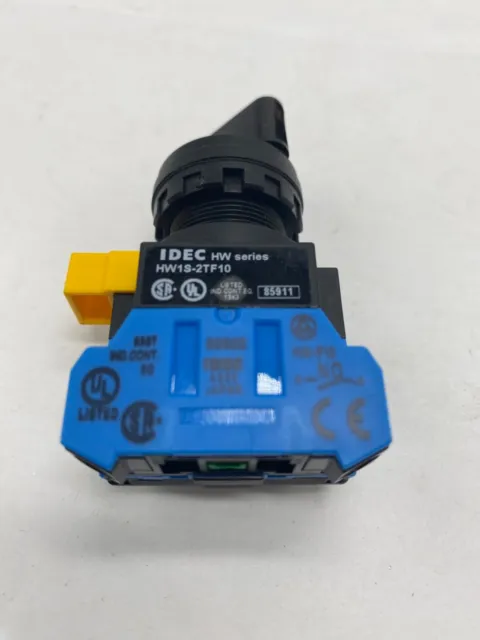 IDEC switch with N.O. Contact HW Series HW1S-2TF10