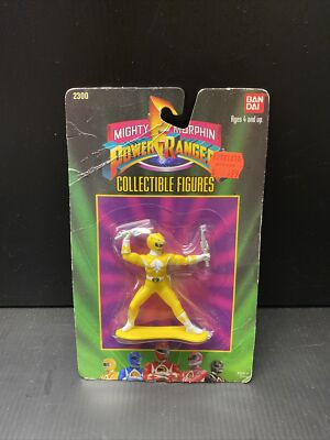mighty morphin power rangers collectible figures 1993