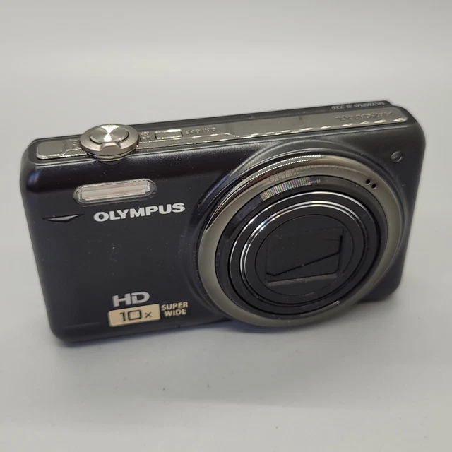 Olympus D-720 14,0 megapixel fotocamera digitale compatta testata nera pixel morti
