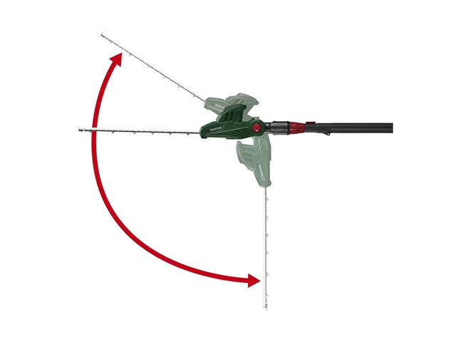 TAGLIASIEPI TELESCOPICO A batteria Parkside PTHSA 20-Li C4 Nuovo