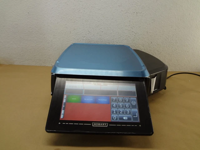 Hobart HT Series HTI-LH4 30 lb. Price Computing Scale with Label Printer