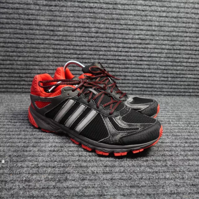 Adidas Shoes Mens 12 Black REd Duramo 5 Trail Running Athletic Sneaker