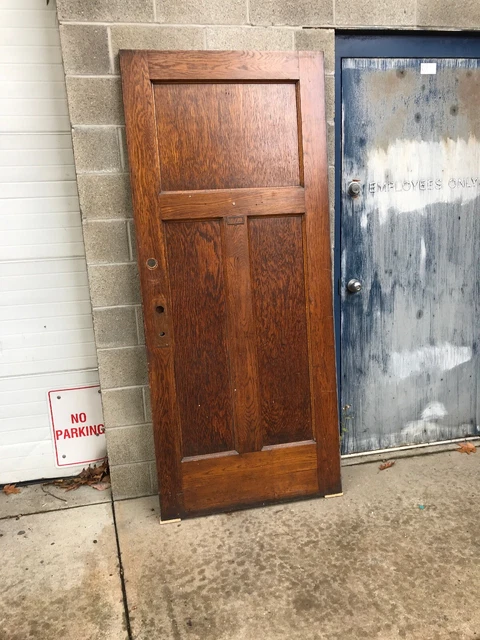Cmo Number 13 Antique Oak Door 35.75 x 83.75