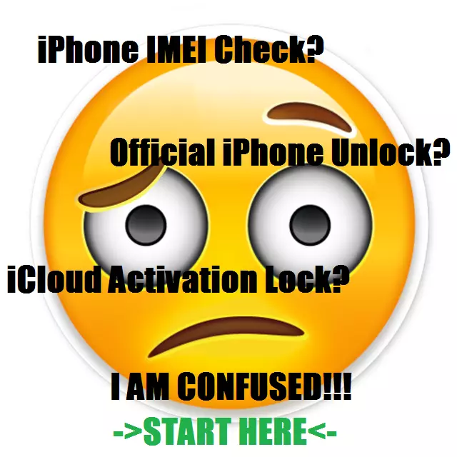 APPLE iPHONE SIM-LOCK CARRIER IMEI/SN