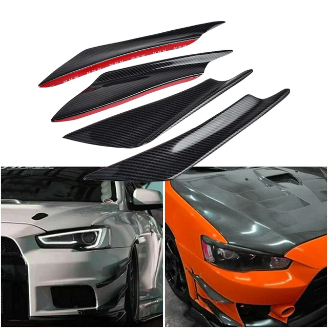 FIT E93 F30 Carbon Rear Spat Bumper Splitter Diffuser Canard Spoiler ...