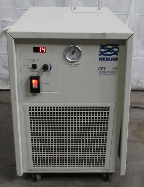 T185706 Neslab CFT-33 Recirculating Chiller 115VAC 13A 60Hz