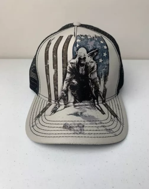 Mens Boys Official Assassin’s Creed 3 Snapback Cap Hat Trucker 2012 One Size