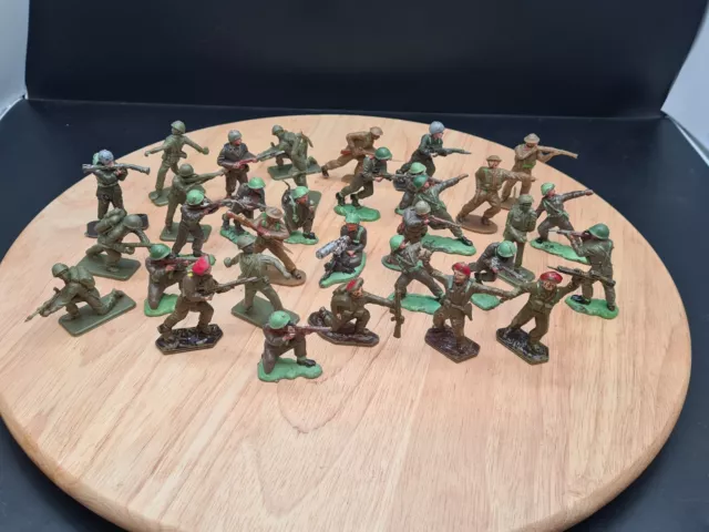 Timpo Lone Star Crescent Army Toy Soldiers Joblot Bundle - See Pictures