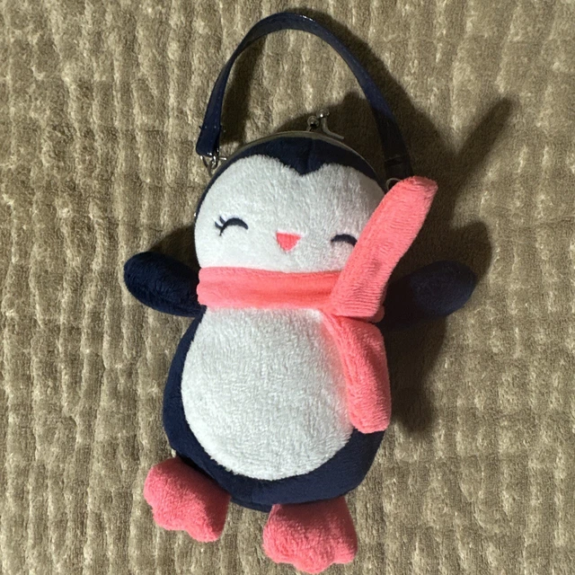 Gymboree  Polar Pink Penguin Purse Holiday Bag NWT