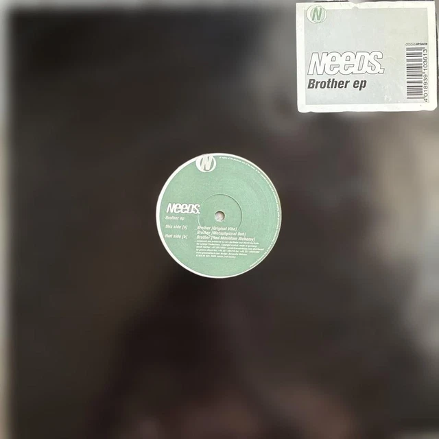 Needs / Brother ep 12インチレコード NEEDS BROTHER EP 12