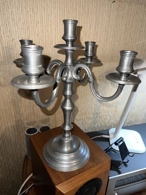 Chandelier Métal argenté – BROCANTE MOI UNE HISTOIRE