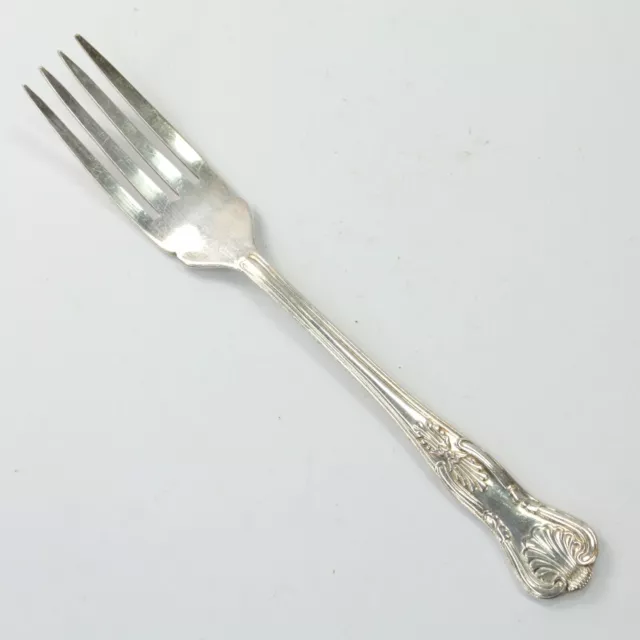 Vintage Kings Pattern dessert fork silver plated Viners EP A1 cutlery England