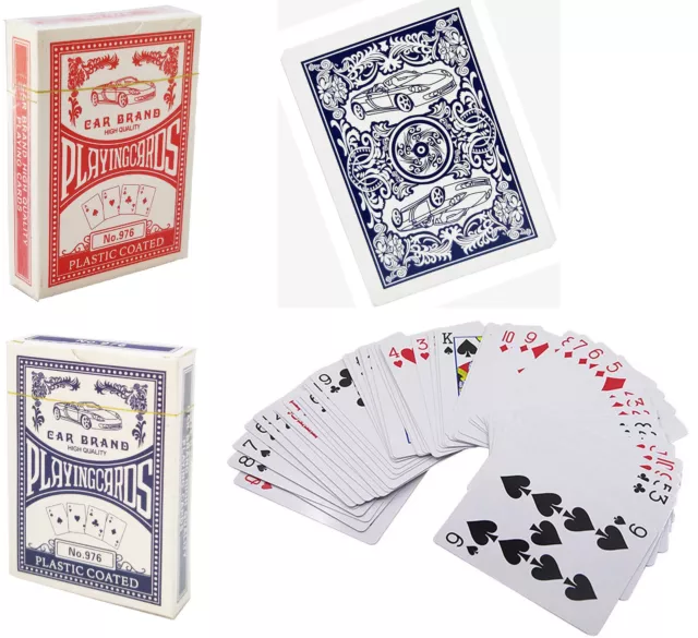 CARTE DA GIOCO 52 carte 2 Jolly poker black jack giochi ramino burraco scala  40 EUR 2,99 - PicClick IT