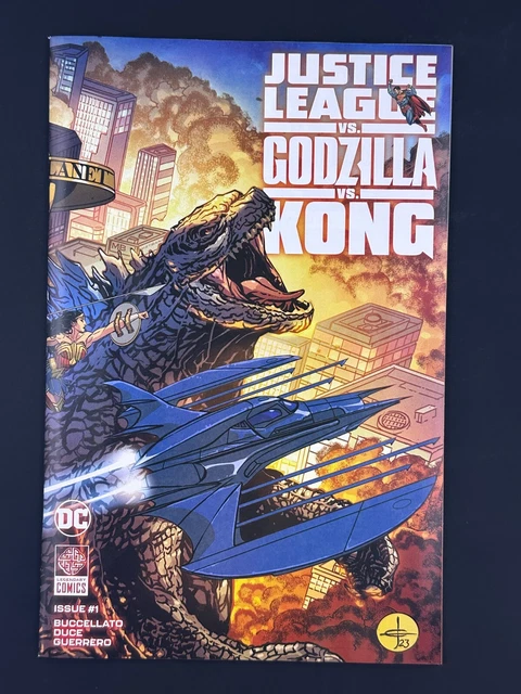 Justice League Vs Godzilla Vs Kong #1 (2023) NM DC Comics 1st Print