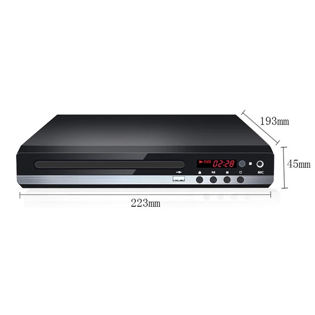 Home DVD Player DVD Player Sensitive Professional USB 2.0 Safe For TV Series