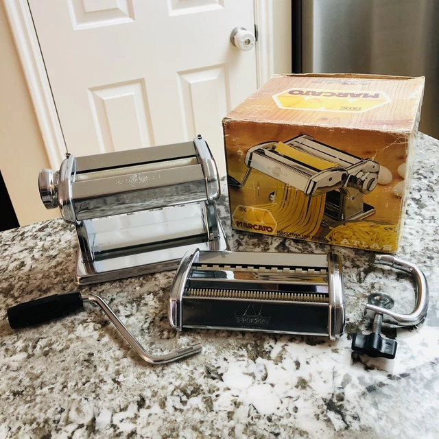 Marcato ATLAS 150 Pasta Noodle Maker Machine Made in Italy OMC Nice!