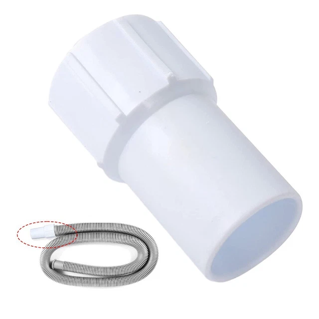 FOR SPIRAL WOUND Pool Hose Cuffs Threaded Cuff PVC Material Easy Repair