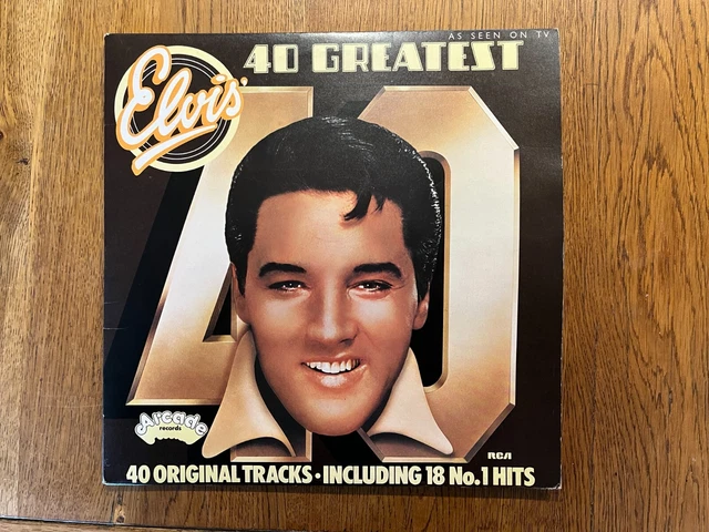 Elvis Presley Elvis' 40 Greatest UK英盤 LP Elvis Presley Elvis' 40 Greatest UK英盤 LP Elvis Presley