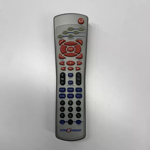 Motorola IRC550 Star Choice Shaw Cable Box Remote Control (p#002)