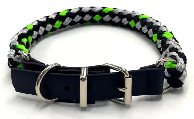 Hundeleine + Hundehalsband Vegas Führleine 1-3m mit Hs und Hundehalsband S-XL 2