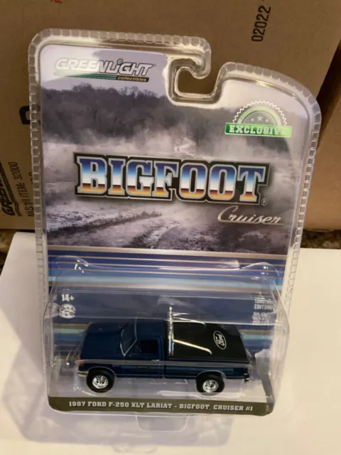 Greenlight Hobby Exclusive 1987 Ford F-250 XLT Lariat BIGFOOT Cruiser #1